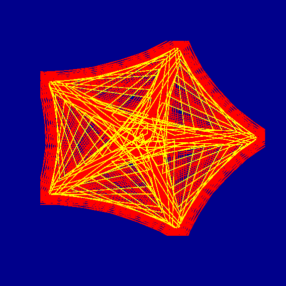 Variation autour d’un pentagone, par Olivier Madec